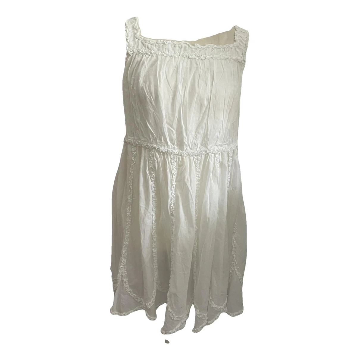 Pre-owned Paul Smith Mini Dress In White