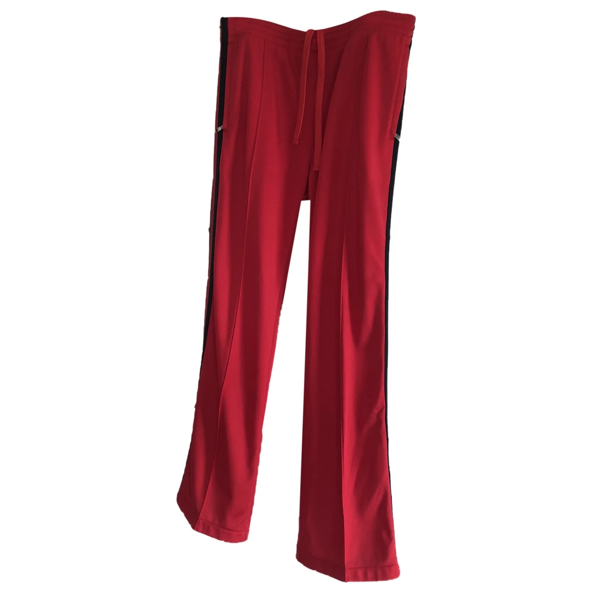 Pre-owned Gucci Trousers In Red