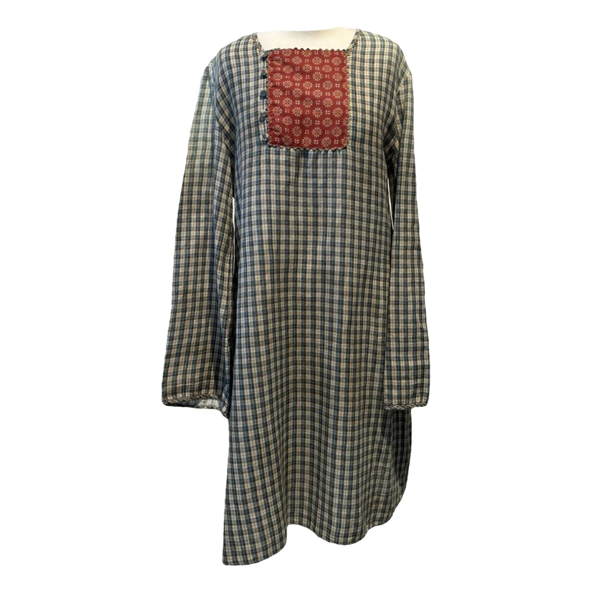 Pre-owned Gucci Linen Dress In Other