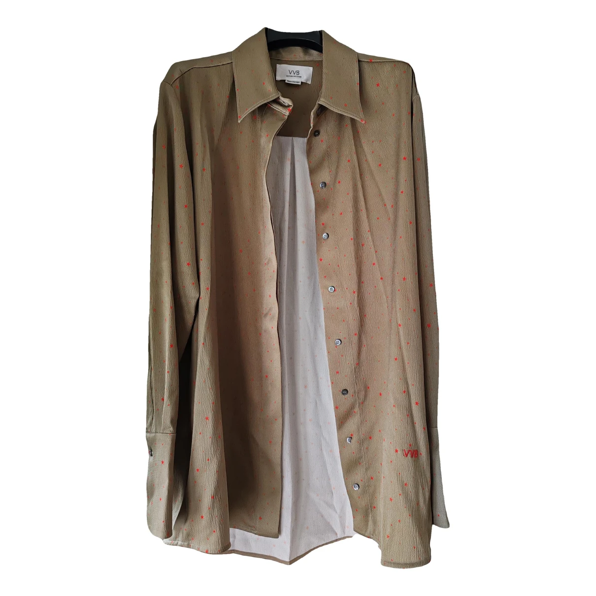 Pre-owned Victoria Beckham Shirt In Brown