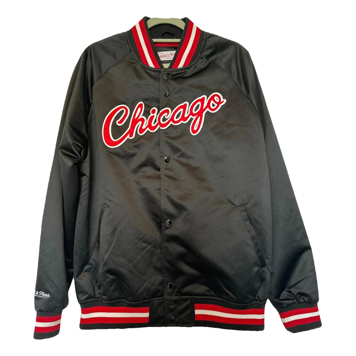 Pre-owned Mitchell & Ness Jacket In Black