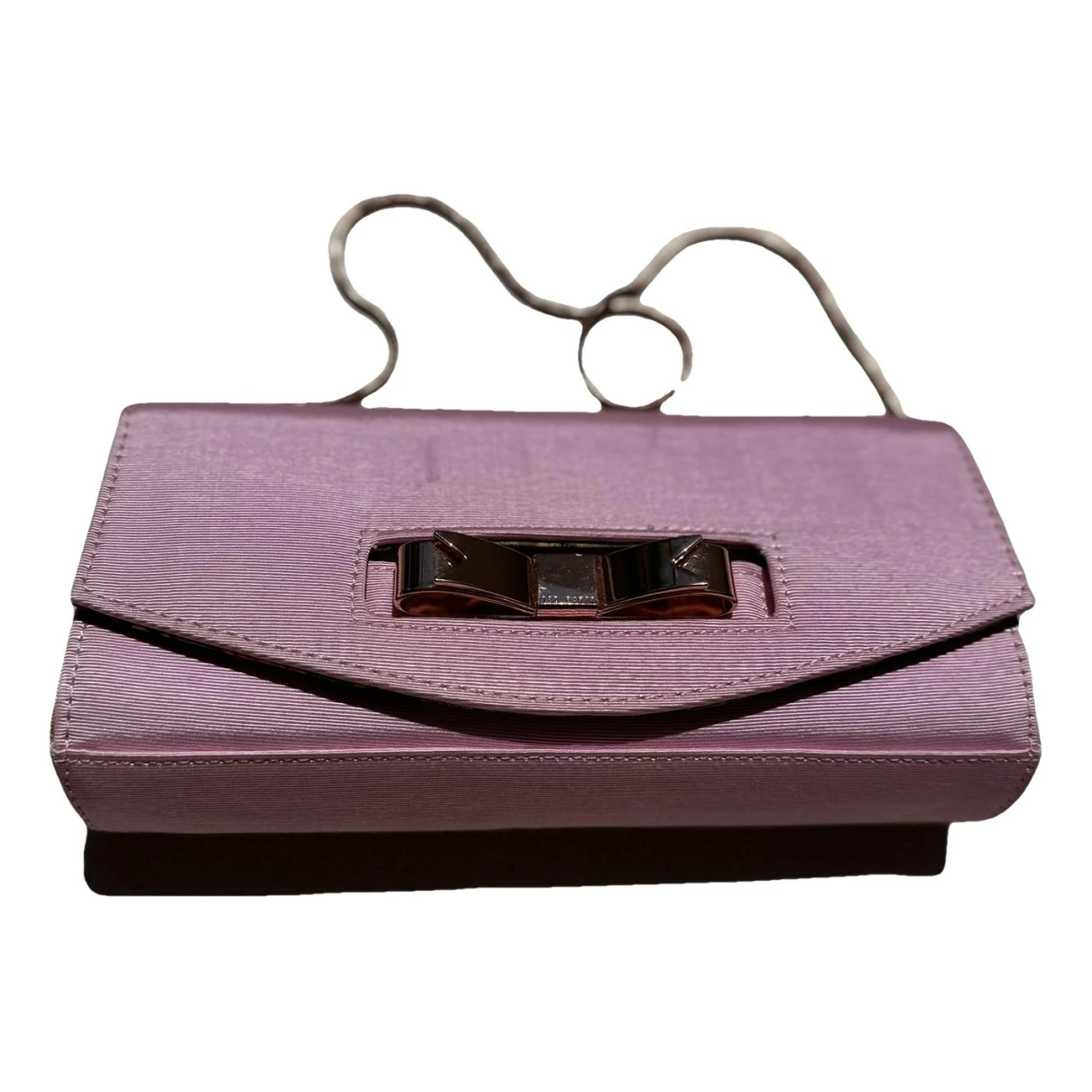 Pre-owned Ted Baker Clutch Bag In Pink