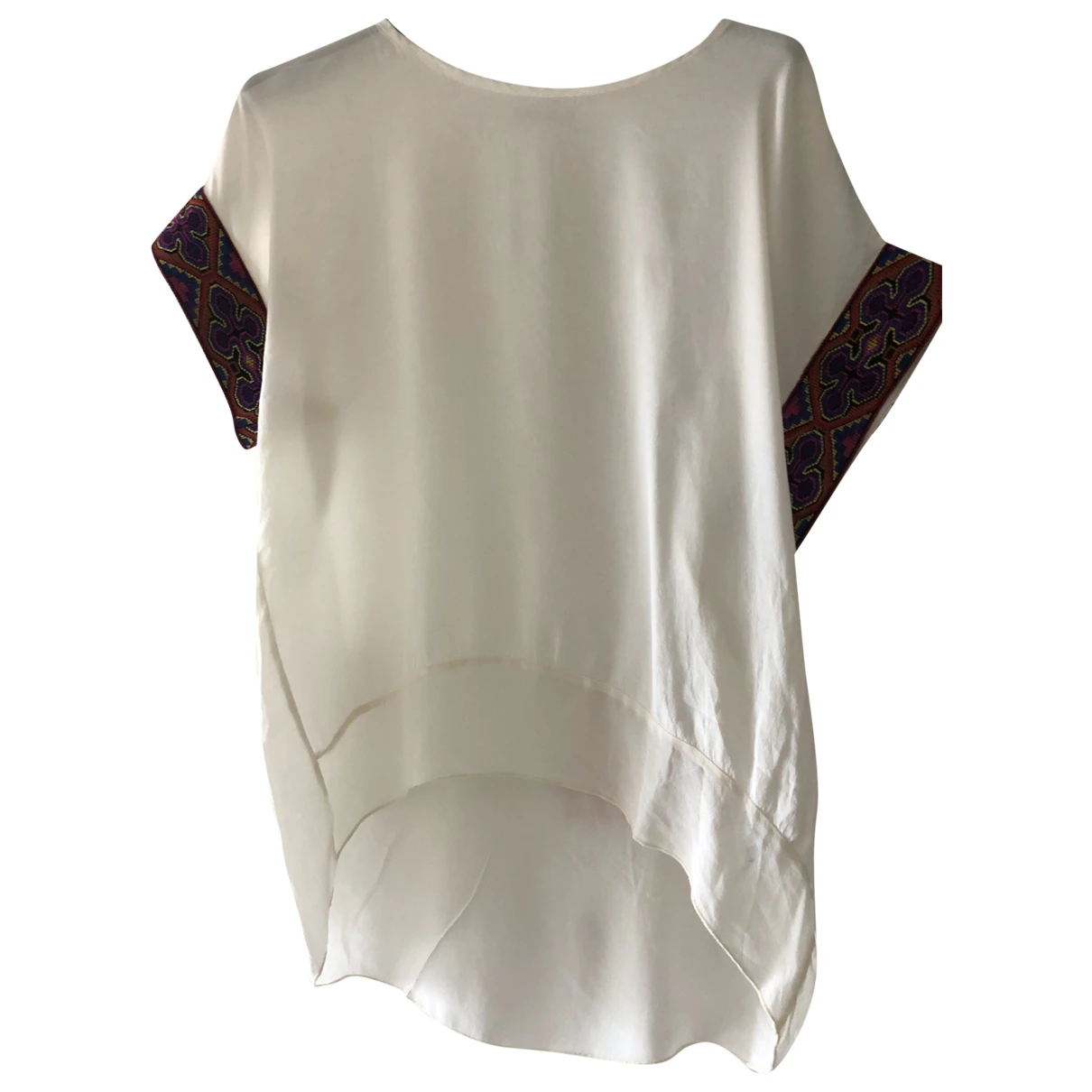 Pre-owned Dixie Tunic In White