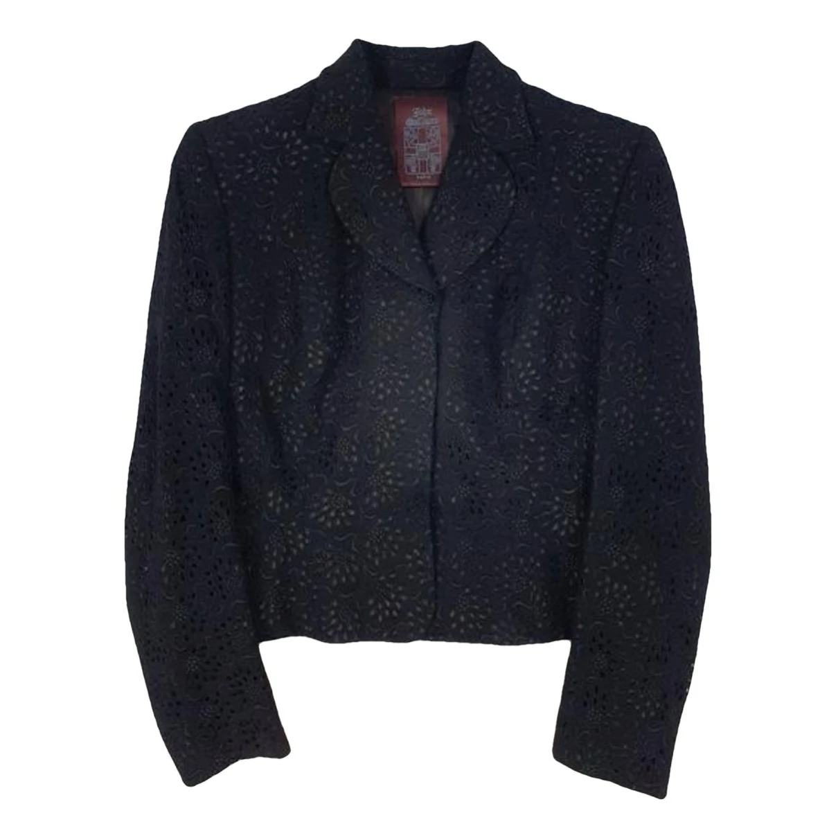 Pre-owned John Galliano Wool Jacket In Black