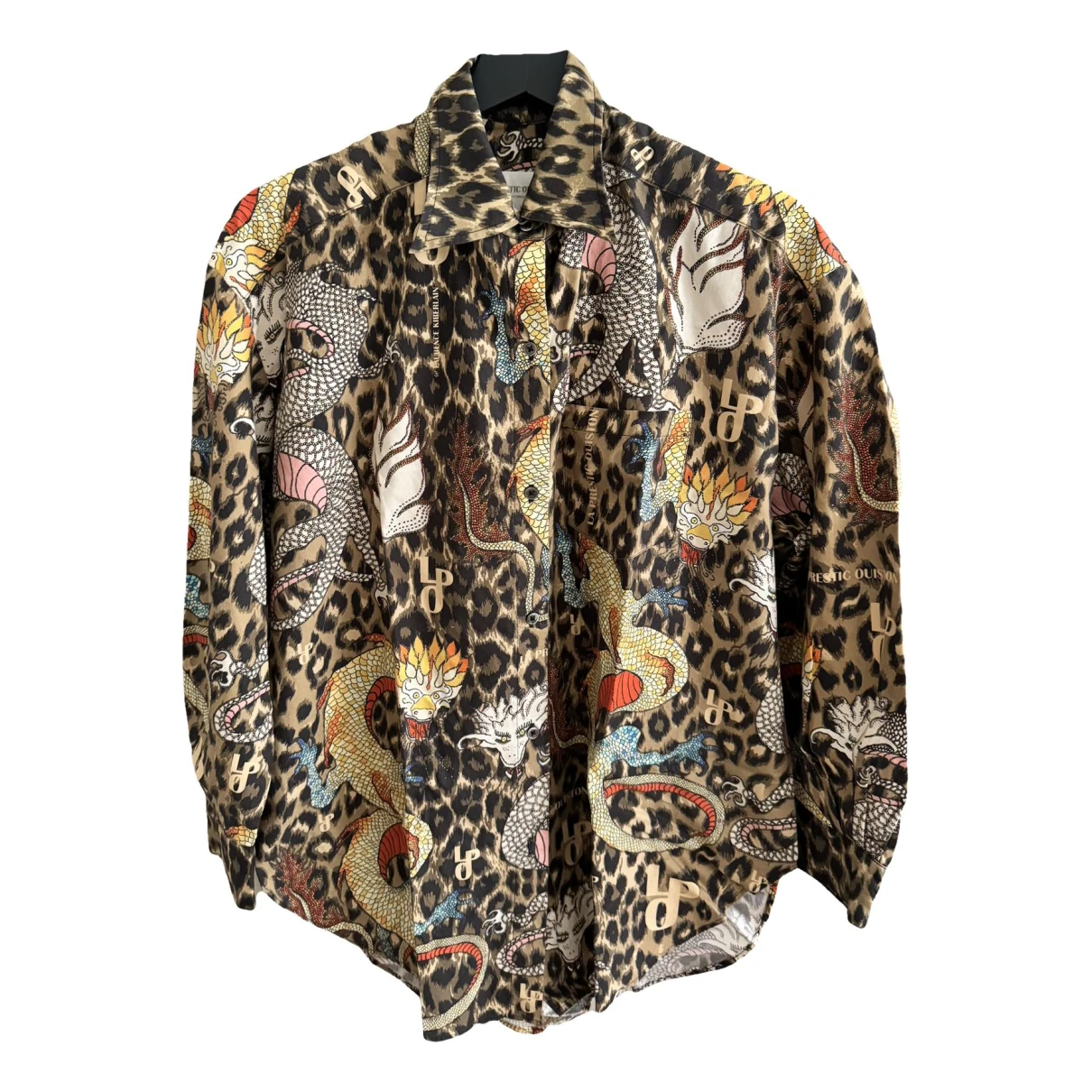 Pre-owned La Prestic Ouiston Silk Shirt In Multicolour