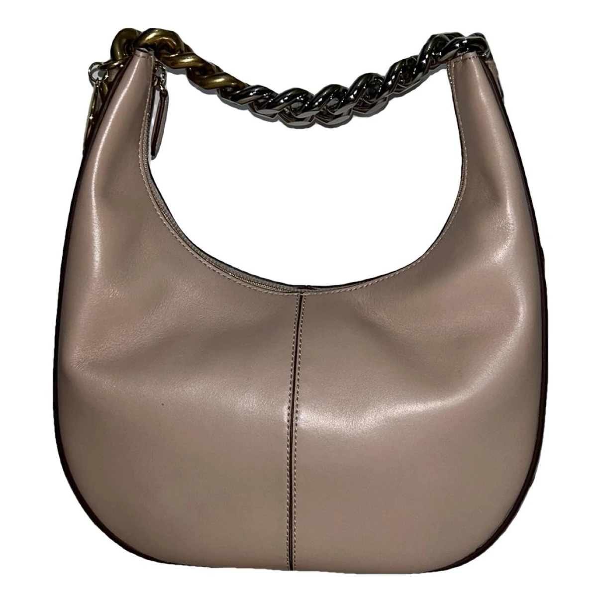 Pre-owned Stella Mccartney Frayme Vegan Leather Handbag In Pink