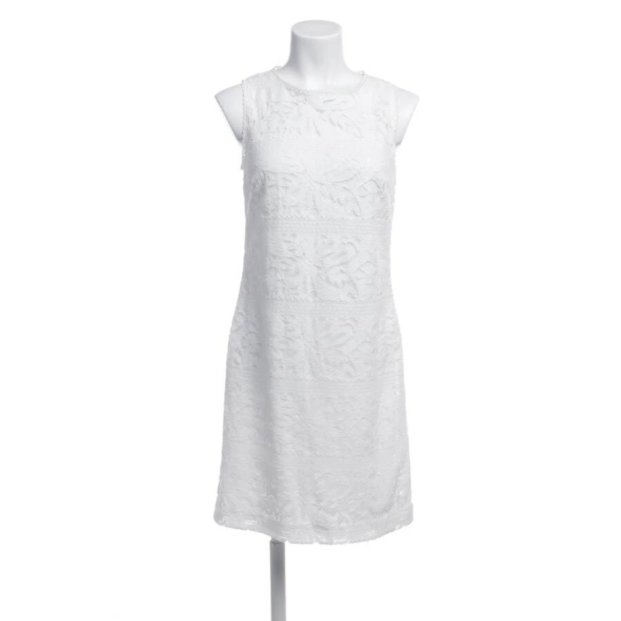 Pre-owned Ralph Lauren Dress In White