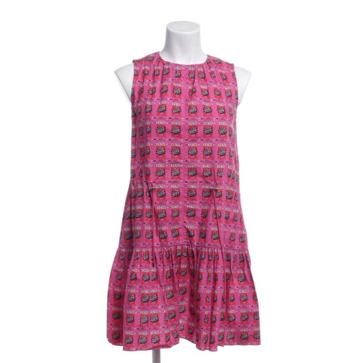 Pre-owned Kenzo Dress In Multicolour