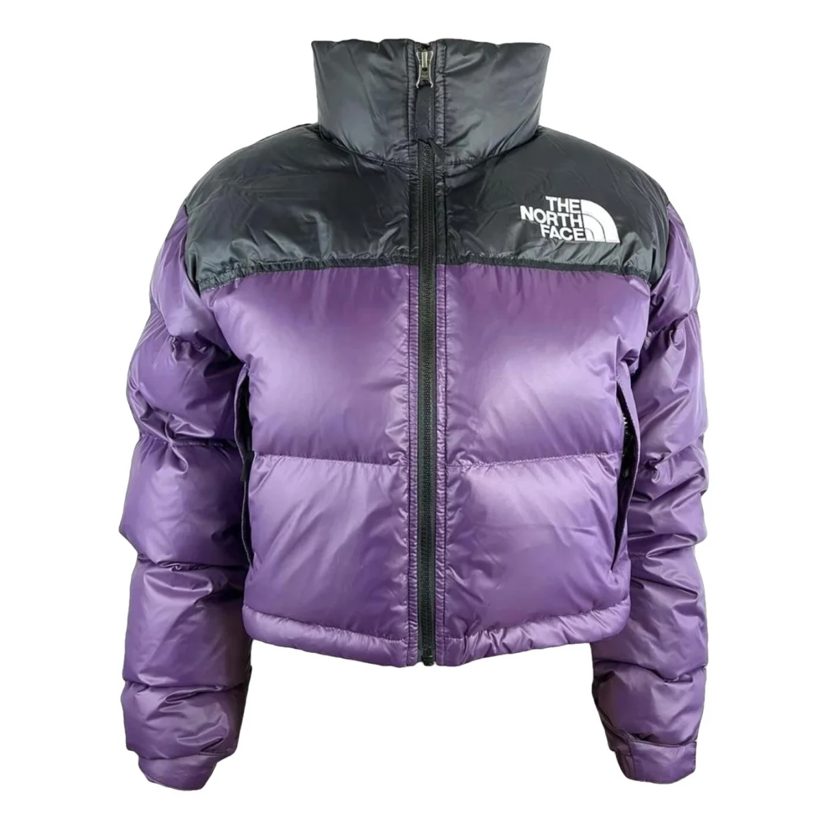 Pre-owned The North Face Short Vest In Purple