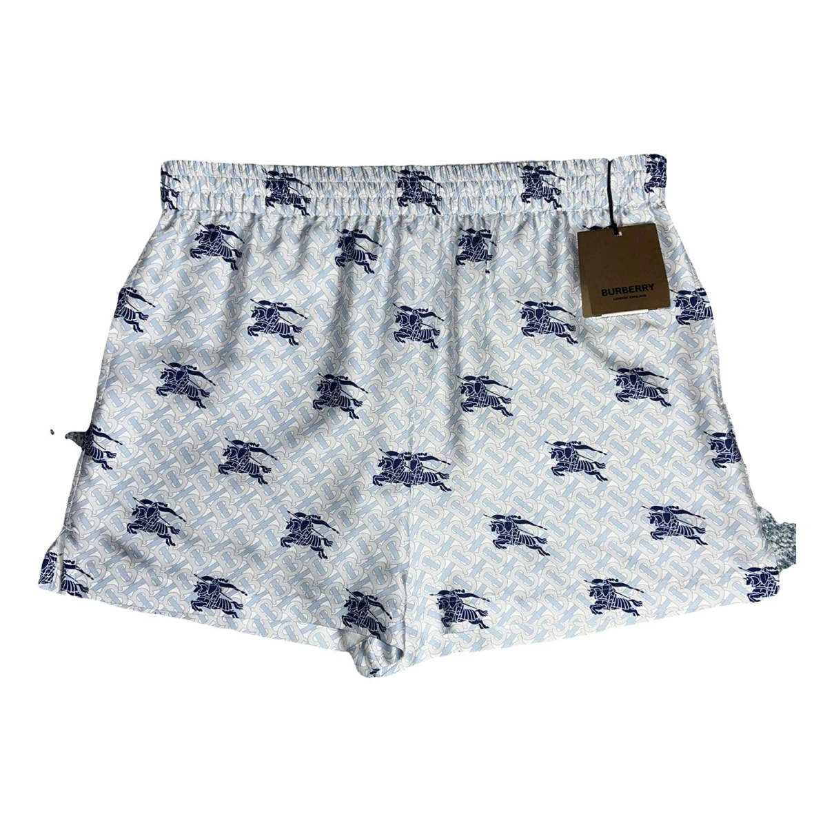 Pre-owned Burberry Short In Blue