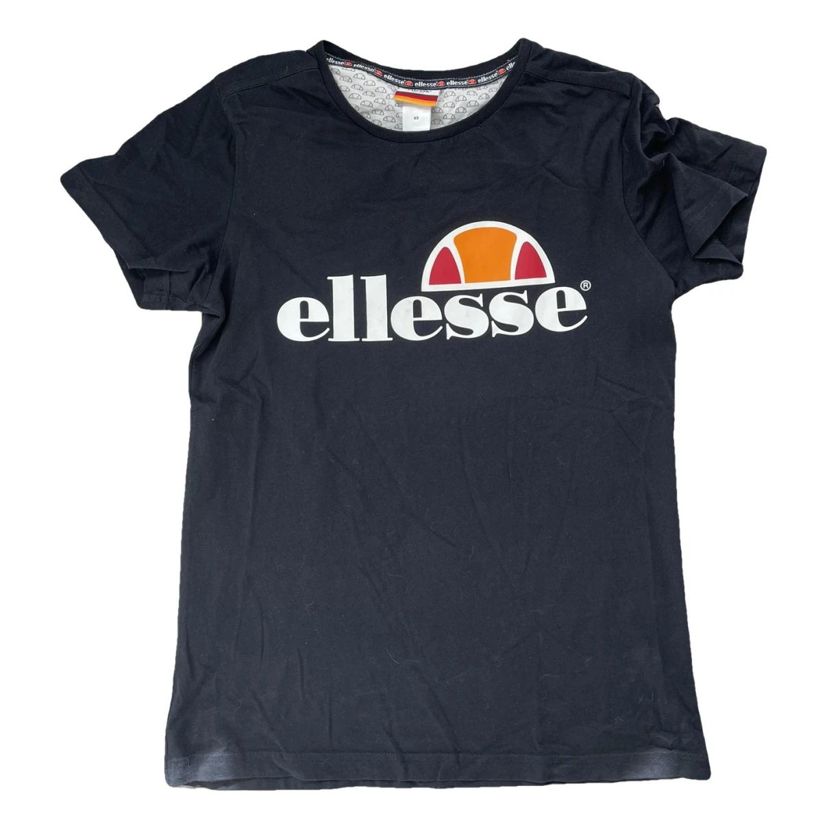 Pre-owned Ellesse T-shirt In Black