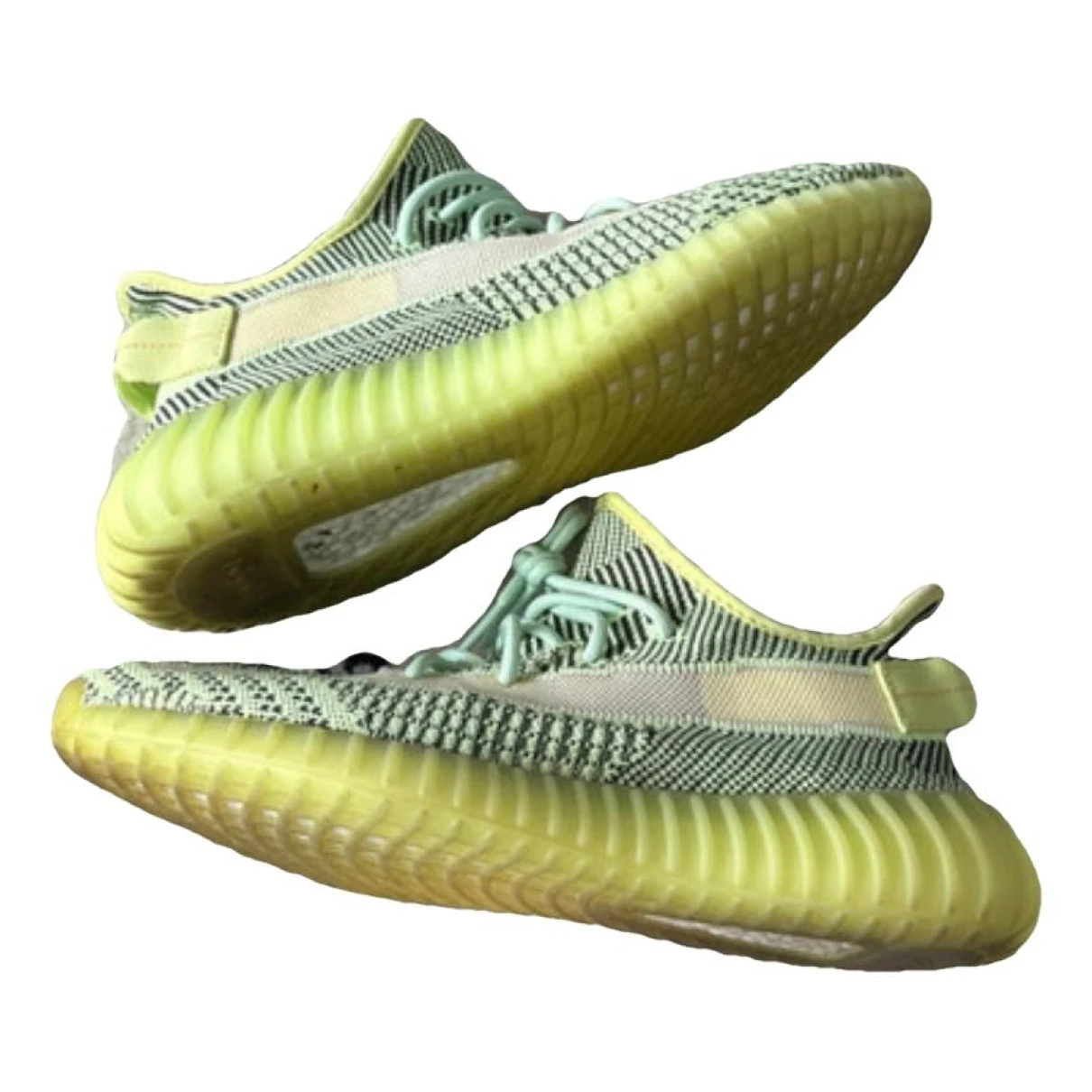 Pre-owned Yeezy X Adidas Boost 350 V2 Low Trainers In Other