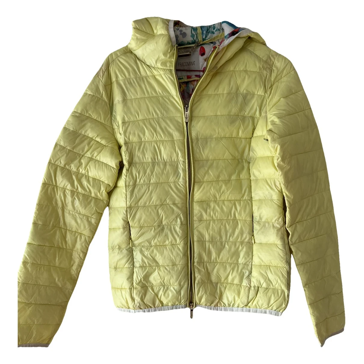 Pre-owned Fracomina Jacket In Yellow
