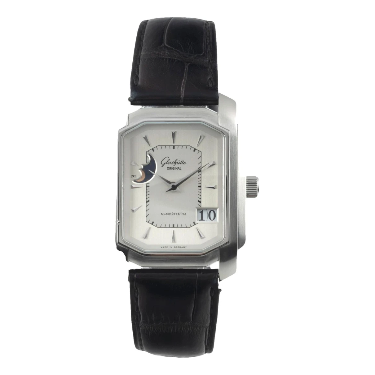 Pre-owned Glashütte Original Watch In Silver