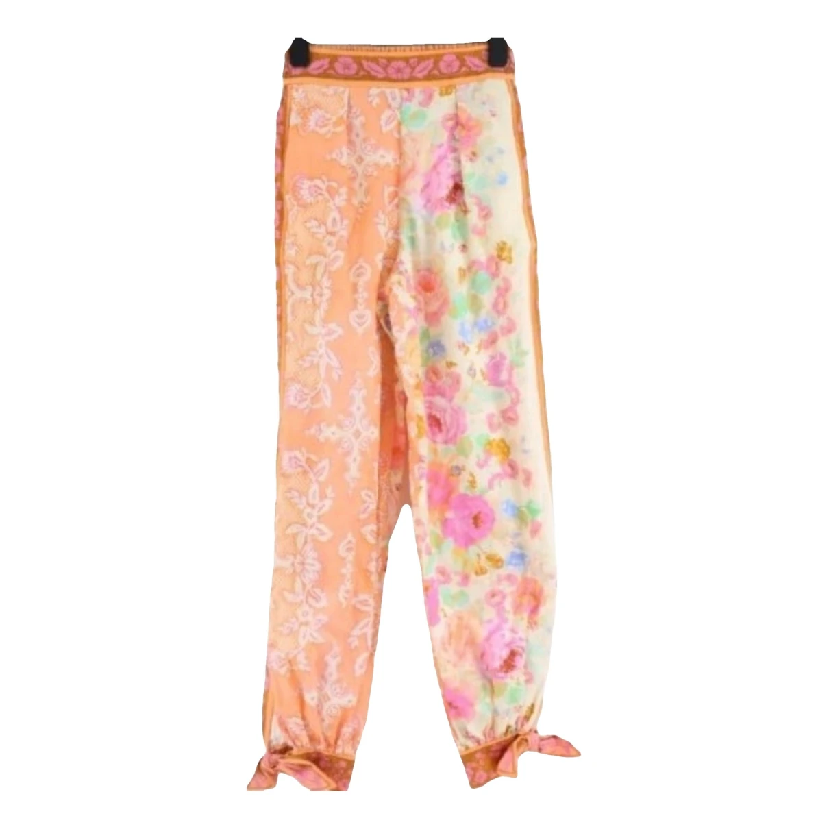 Pre-owned Zimmermann Trousers In Multicolour