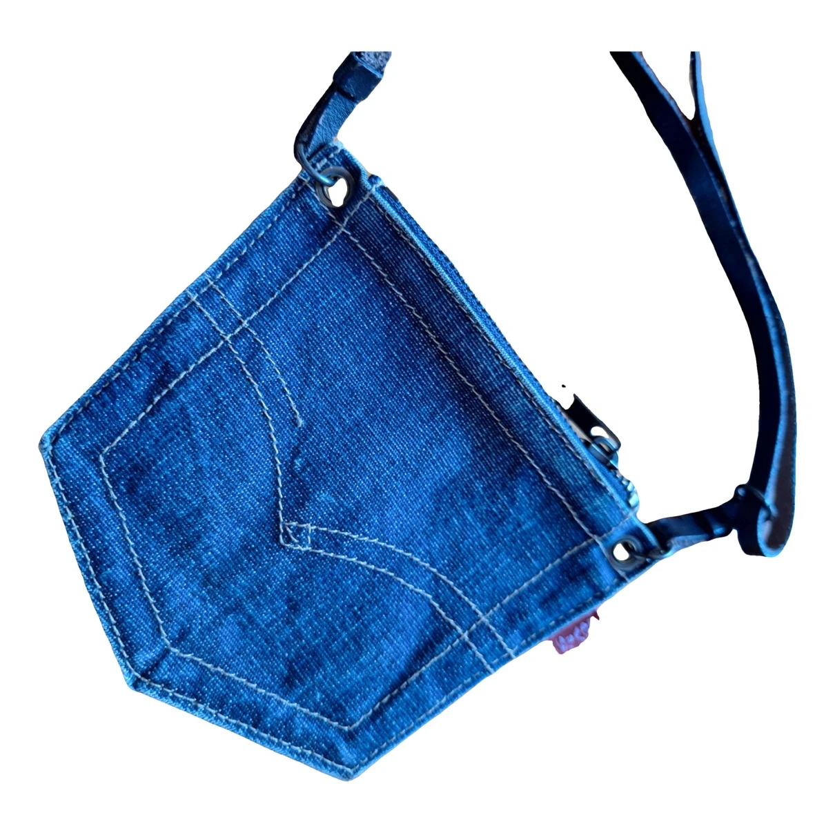 Pre-owned Levi's Clutch Bag In Blue