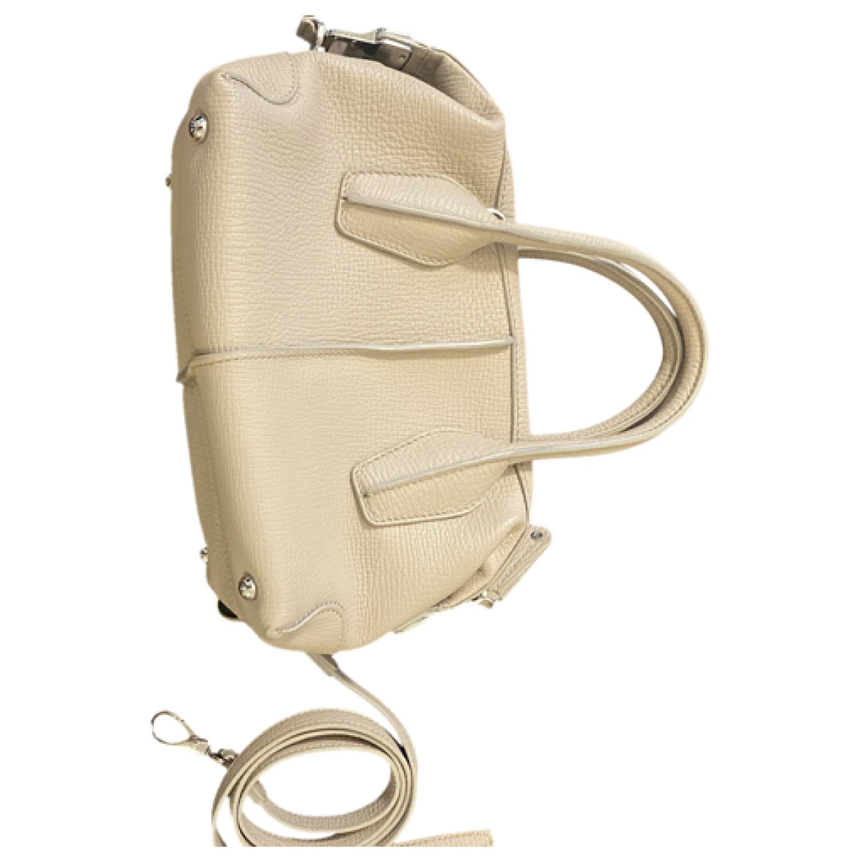 Pre-owned Tod's D Bag Leather Crossbody Bag In Beige