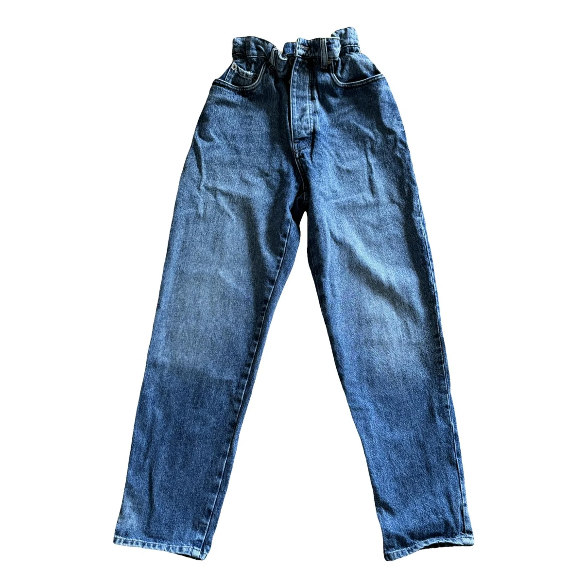 Pre-owned Miu Miu Large Jeans In Blue