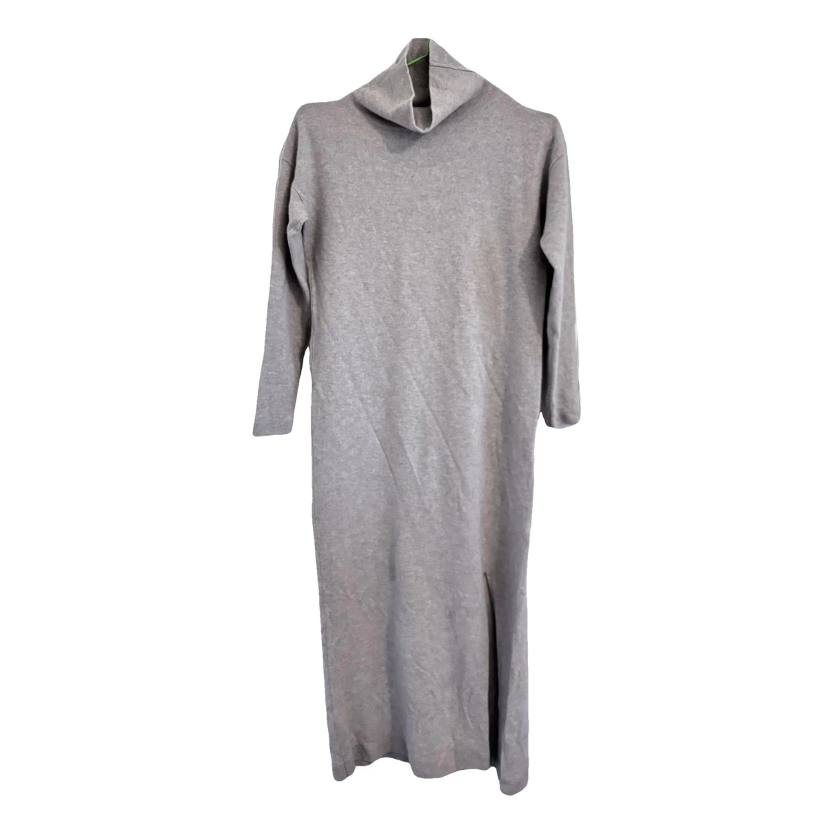 Pre-owned Allude Cashmere Mid-length Dress In Beige