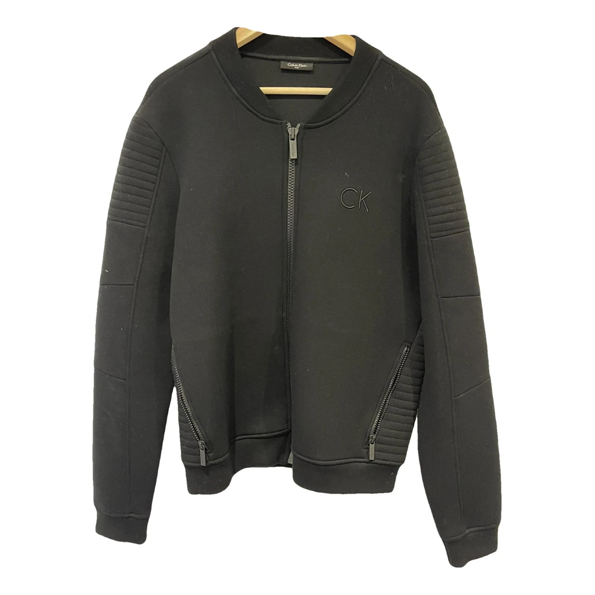 Pre-owned Calvin Klein Jacket In Black
