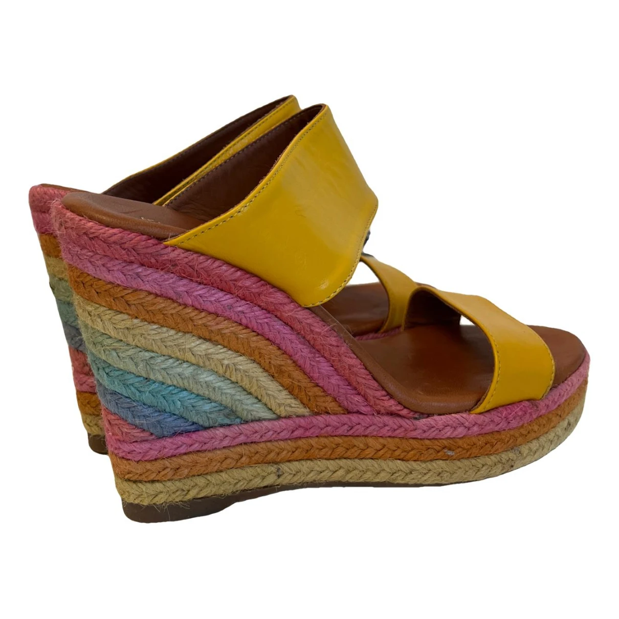 Pre-owned Kurt Geiger Leather Sandals In Multicolour