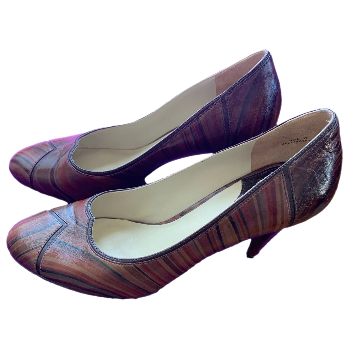Pre-owned Paul Smith Leather Heels In Multicolour