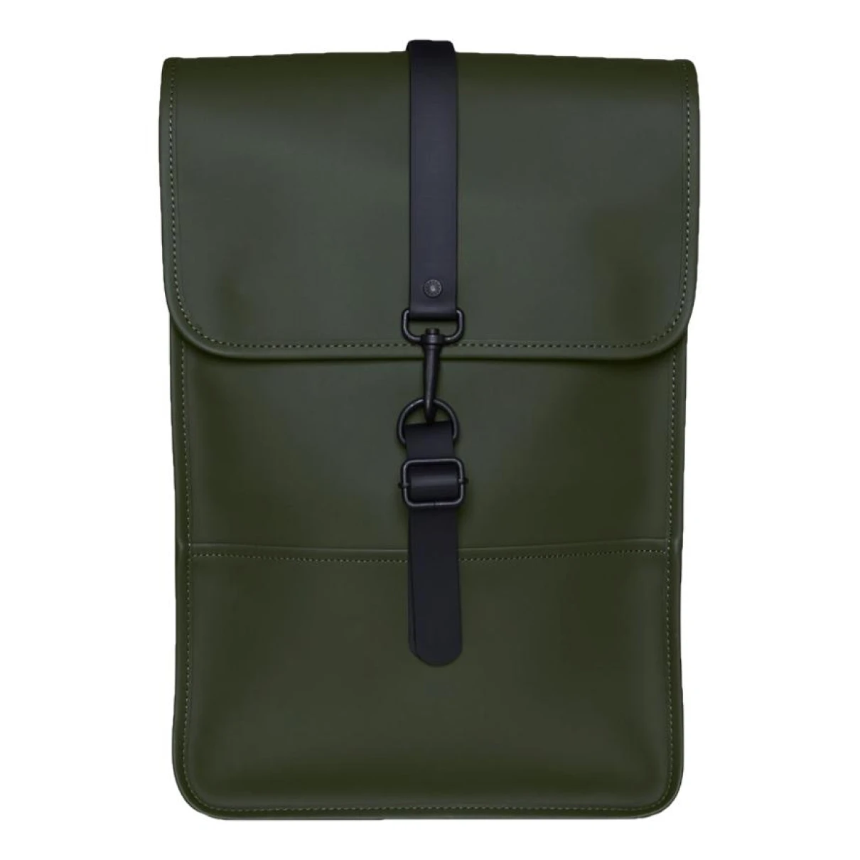 Pre-owned Rains Backpack In Green