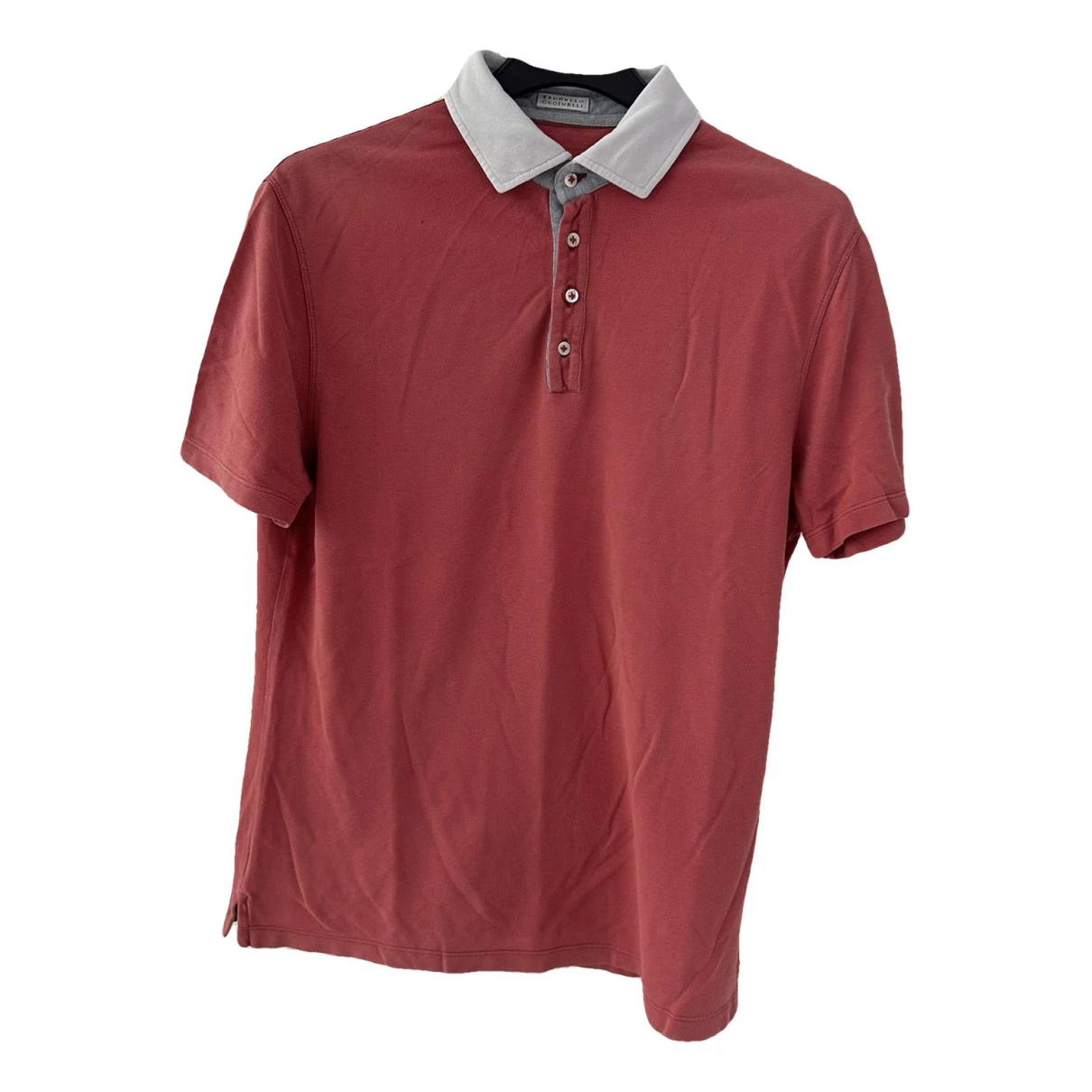 Pre-owned Brunello Cucinelli Polo Shirt In Red