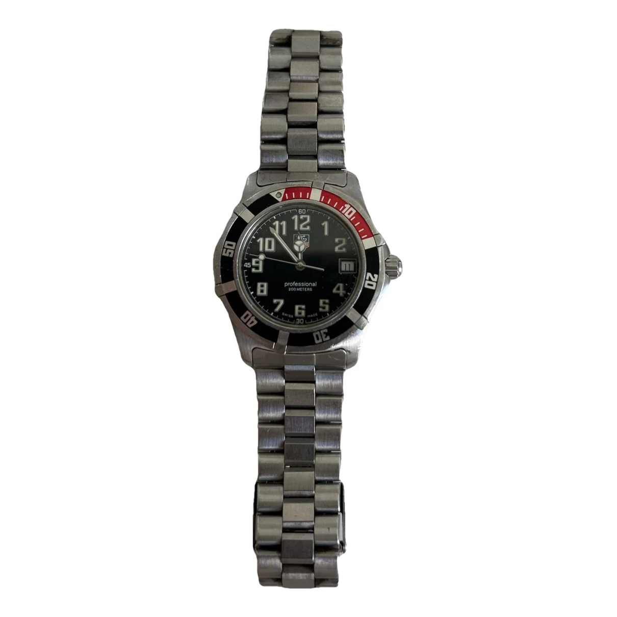 Pre-owned Tag Heuer Watch In Silver