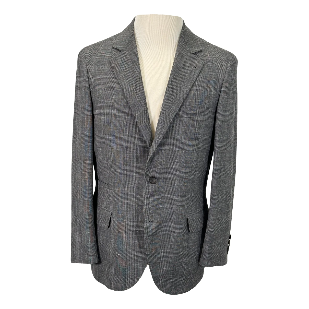 Pre-owned Brunello Cucinelli Wool Suit In Grey