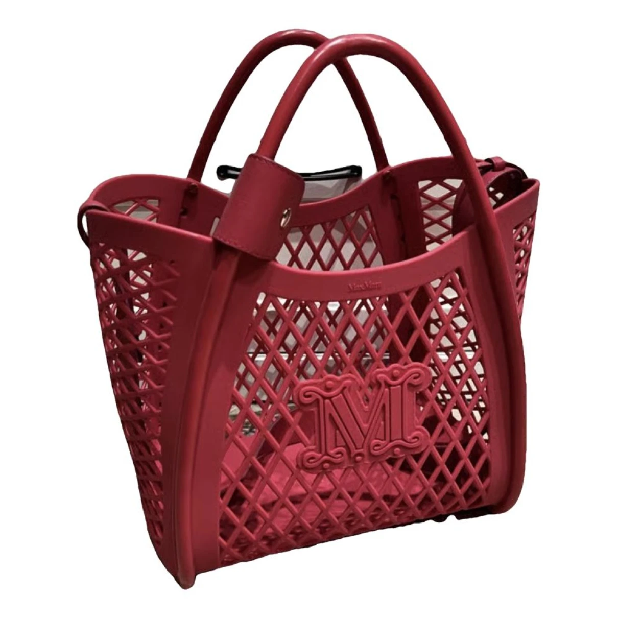 Pre-owned Max Mara Handbag In Red