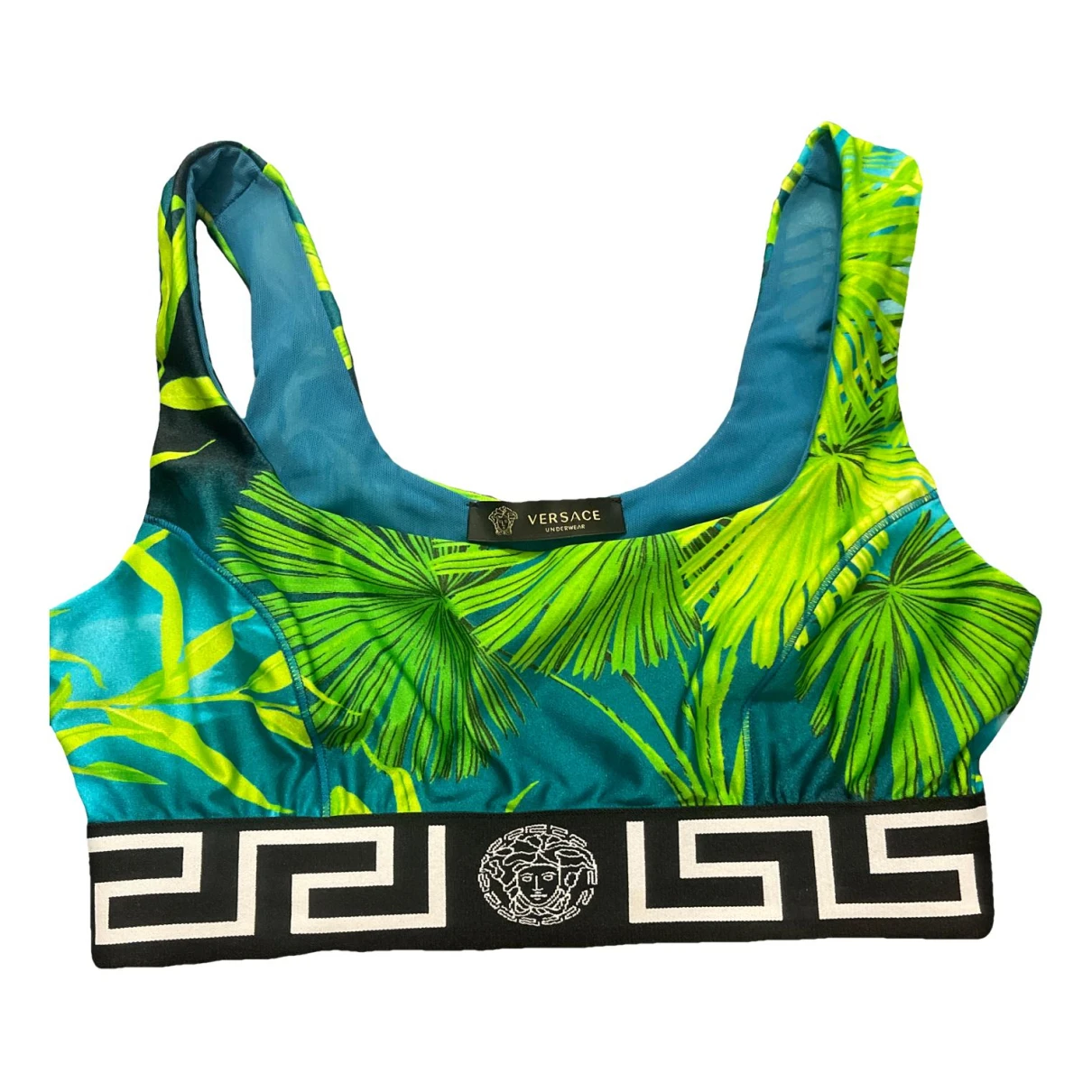 Pre-owned Versace Camisole In Green