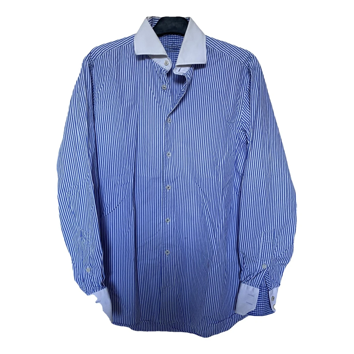 Pre-owned Van Laack Shirt In Blue