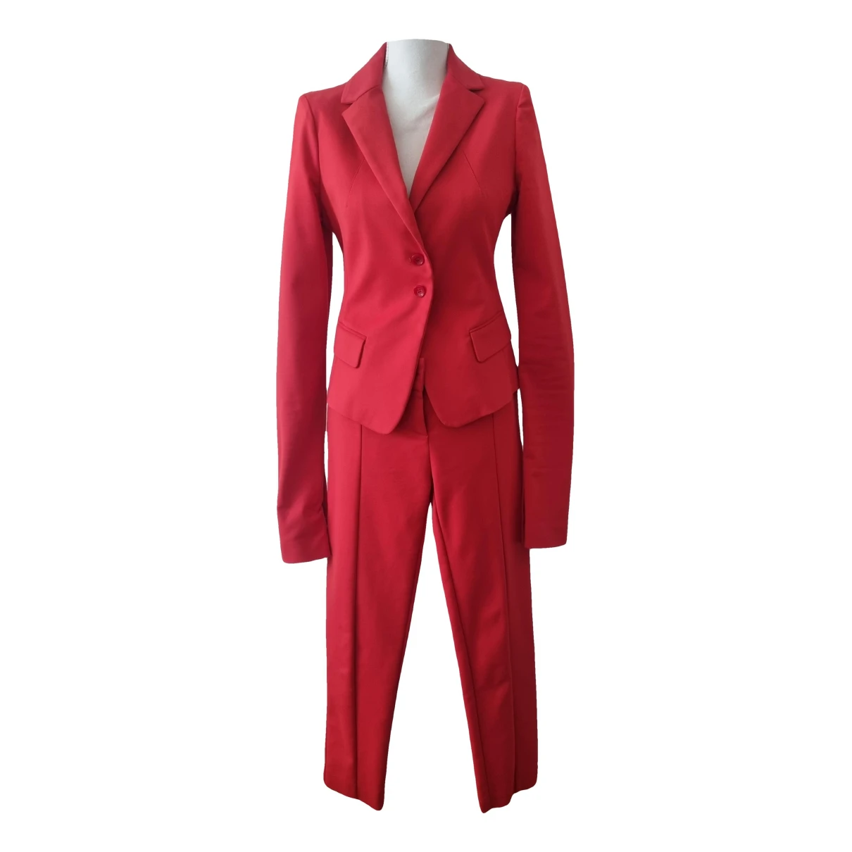 Pre-owned Patrizia Pepe Suit Jacket In Red