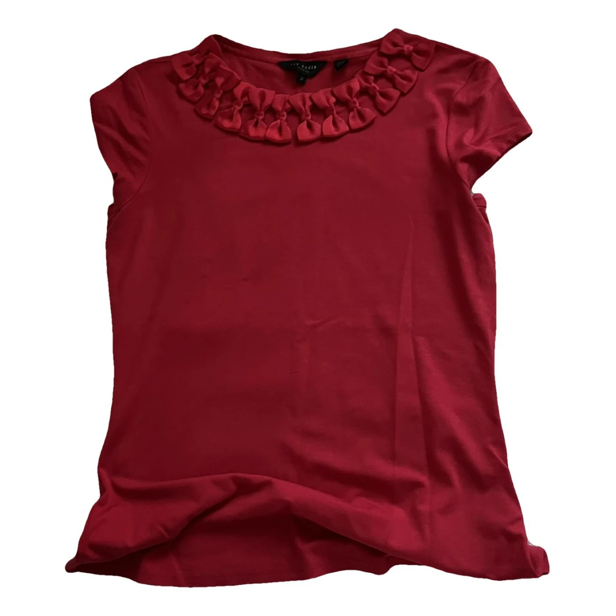 Pre-owned Ted Baker T-shirt In Red