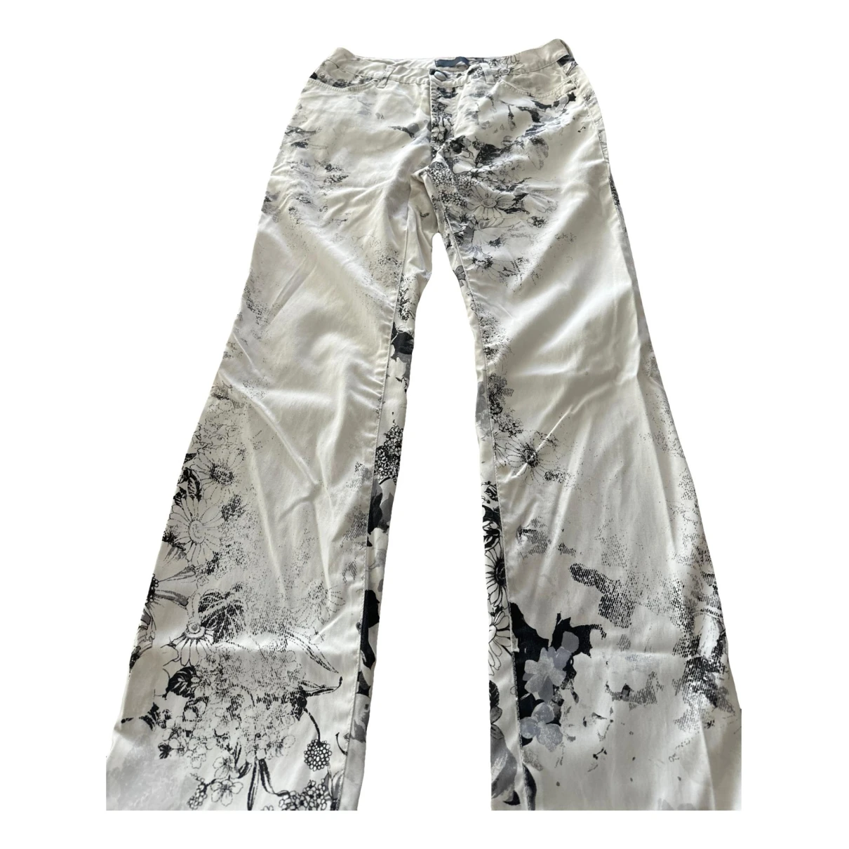 Pre-owned Just Cavalli Straight Jeans In Multicolour