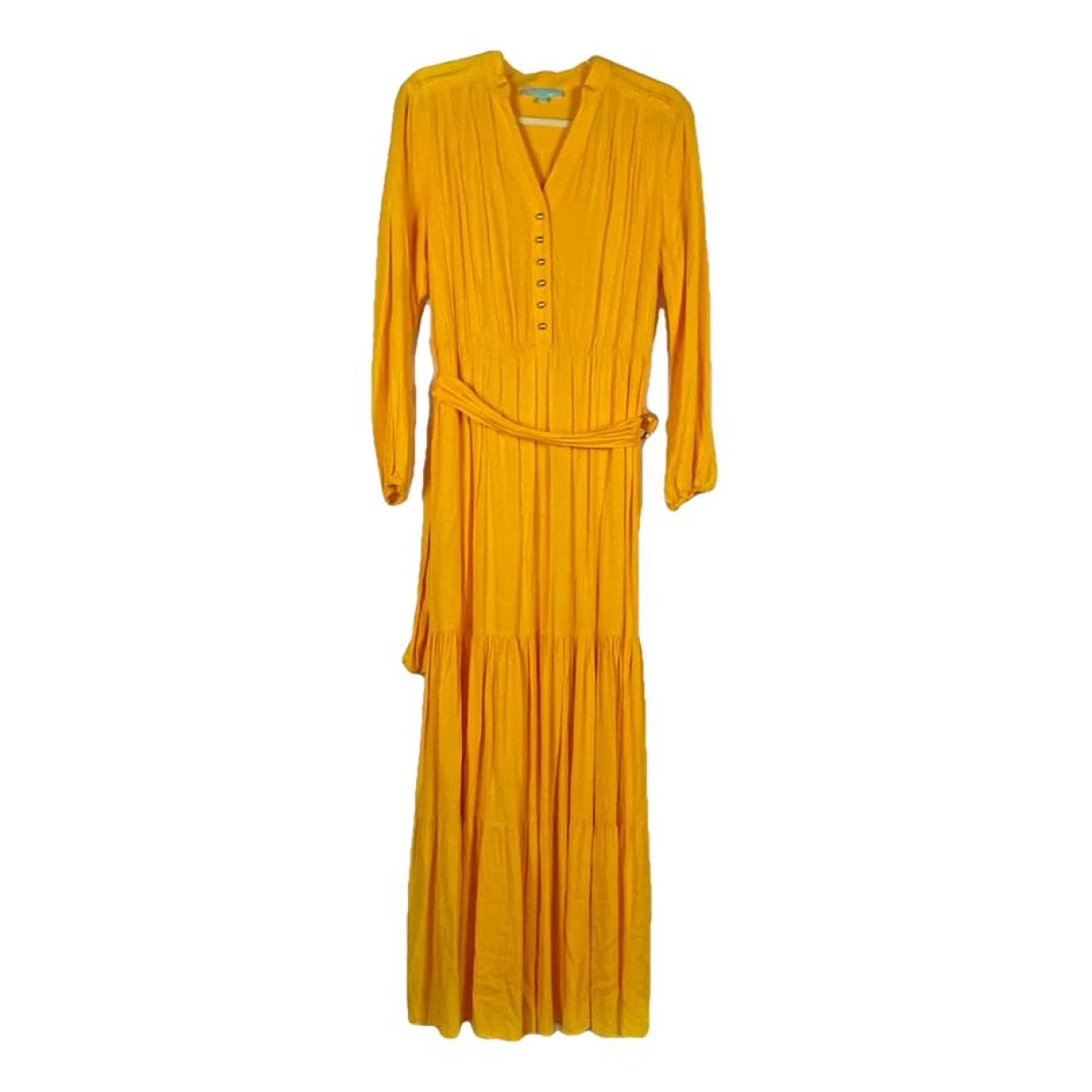 Pre-owned Melissa Odabash Maxi Dress In Yellow