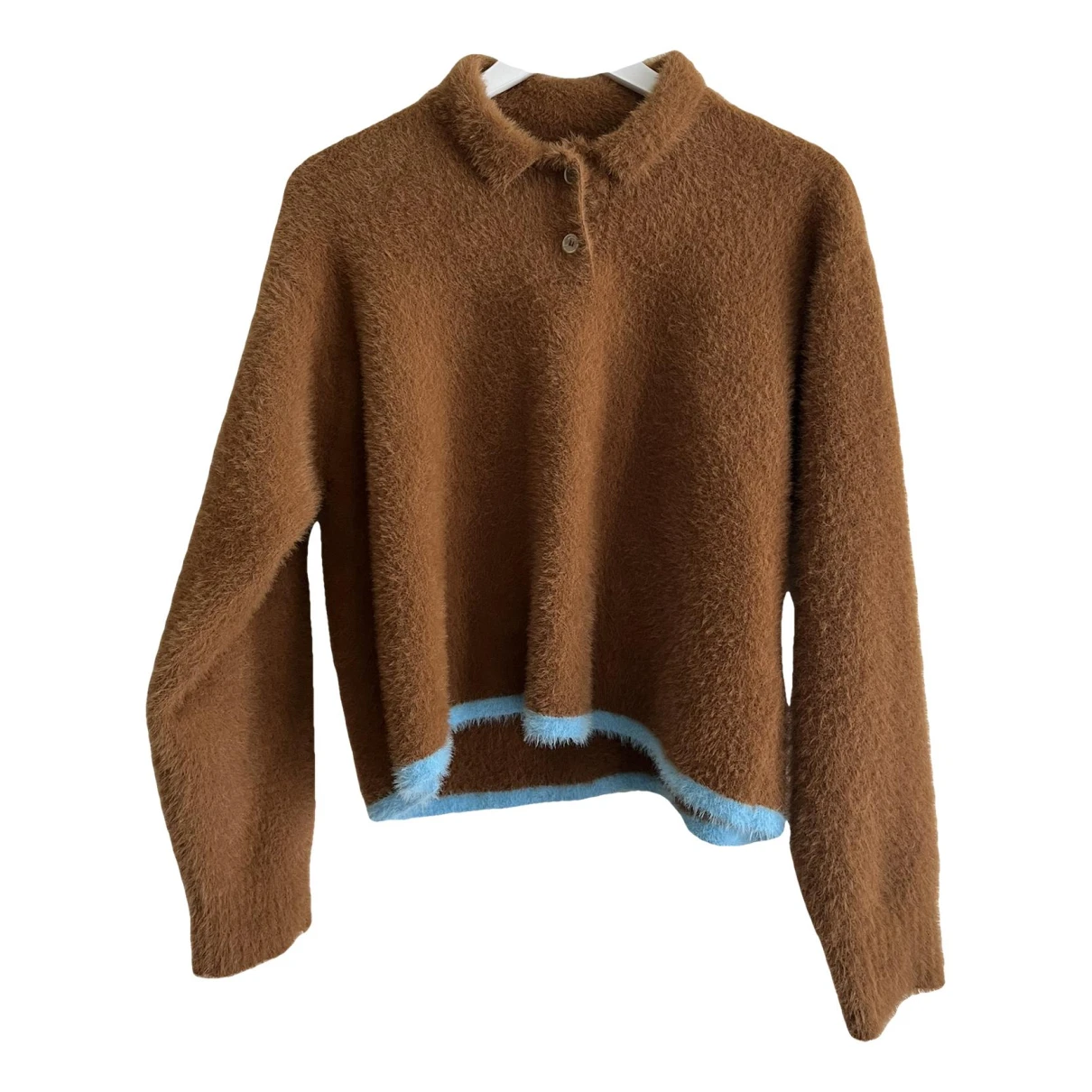 Pre-owned Jacquemus Cardigan In Brown