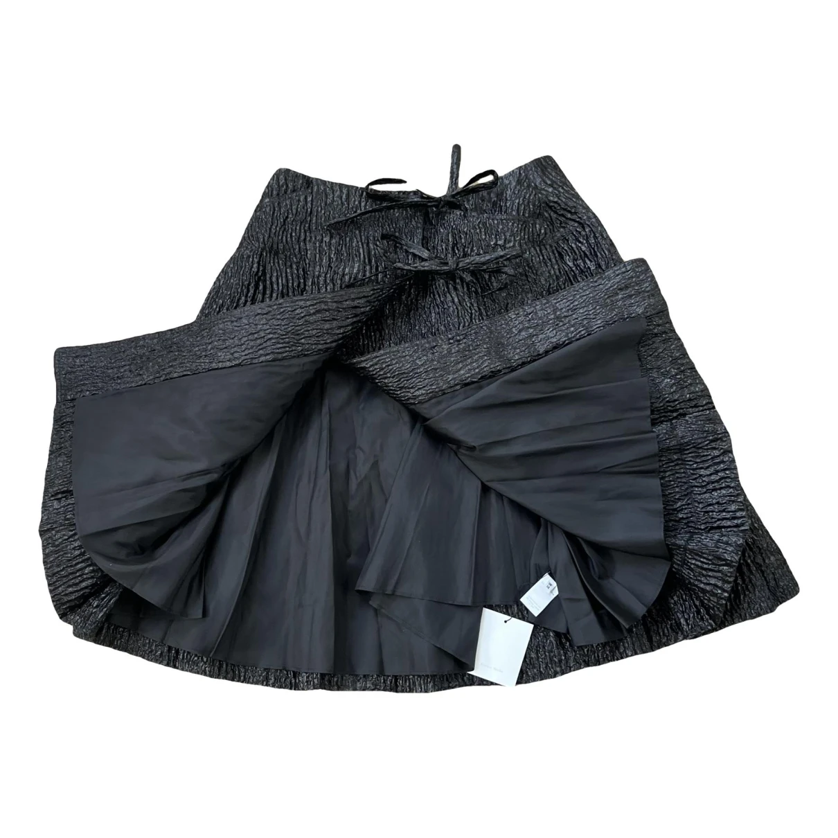 Pre-owned Simone Rocha Mid-length Skirt In Black