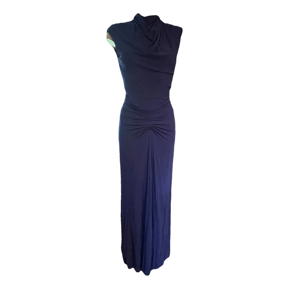 Pre-owned Issa Maxi Dress In Blue