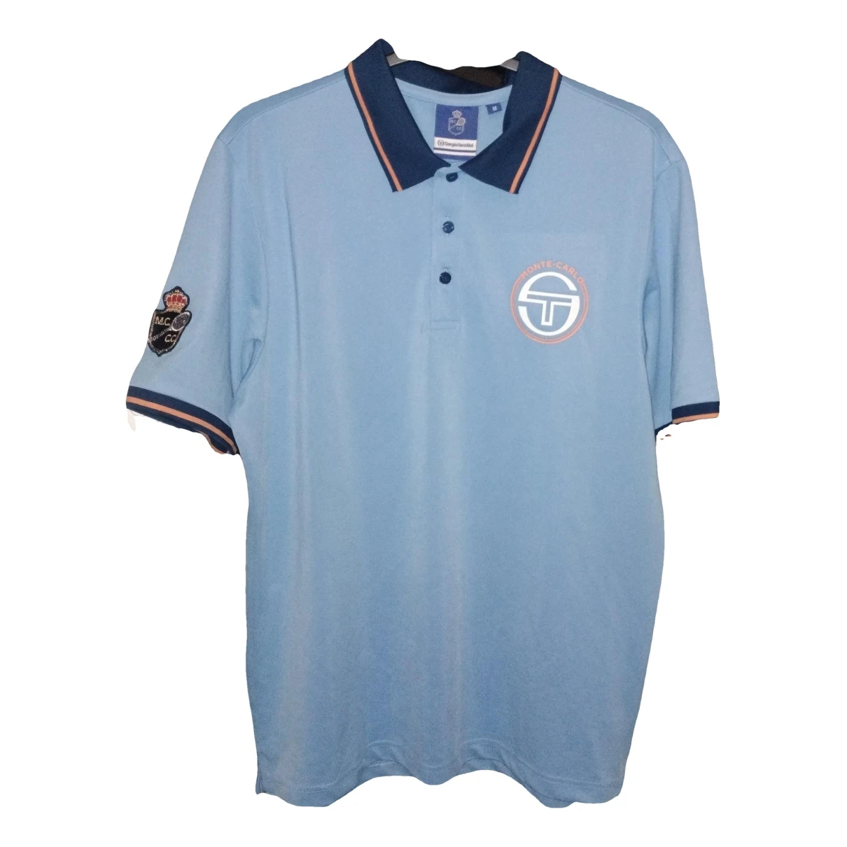 Pre-owned Sergio Tacchini Polo Shirt In Blue