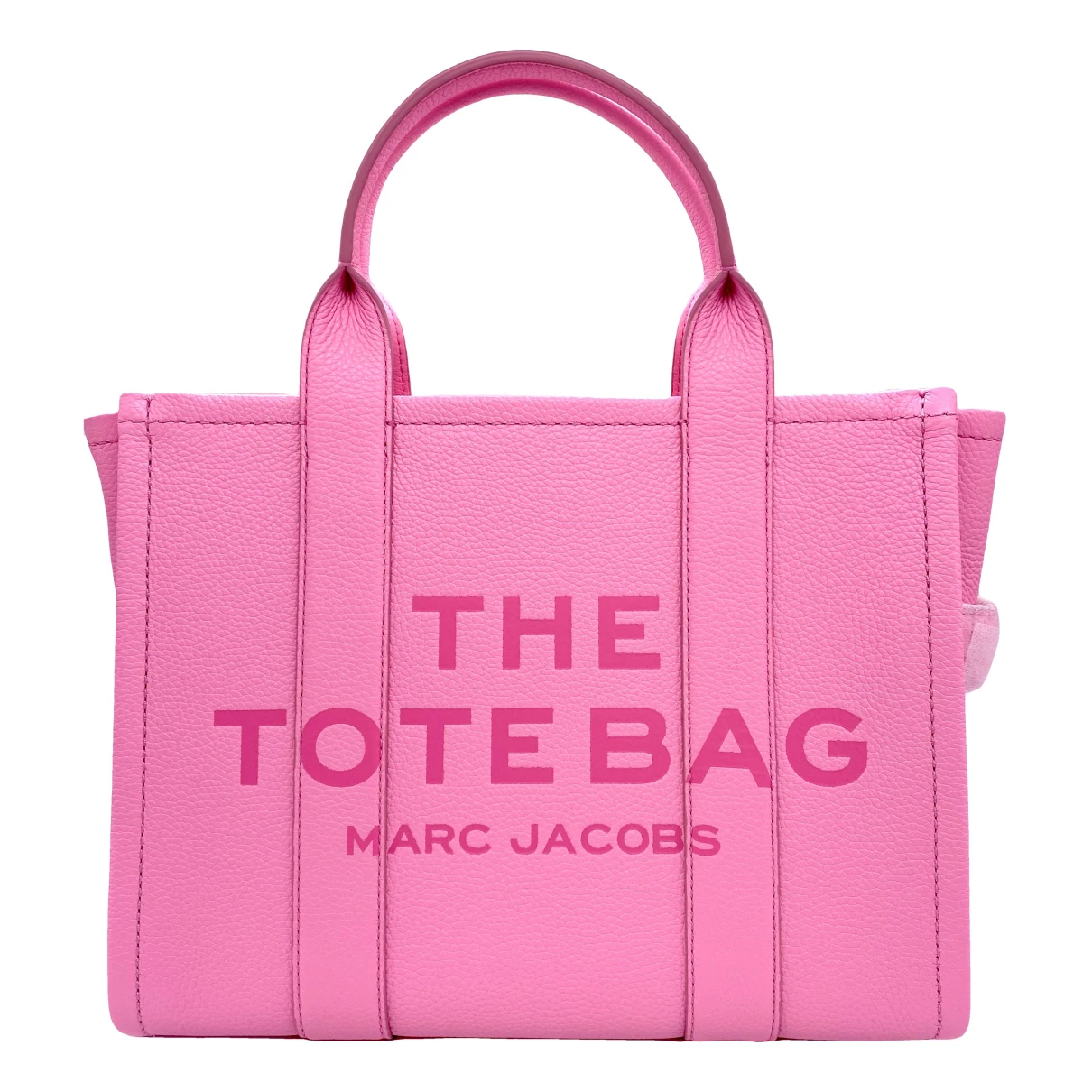 Pre-owned Marc Jacobs Leather Tote In Pink