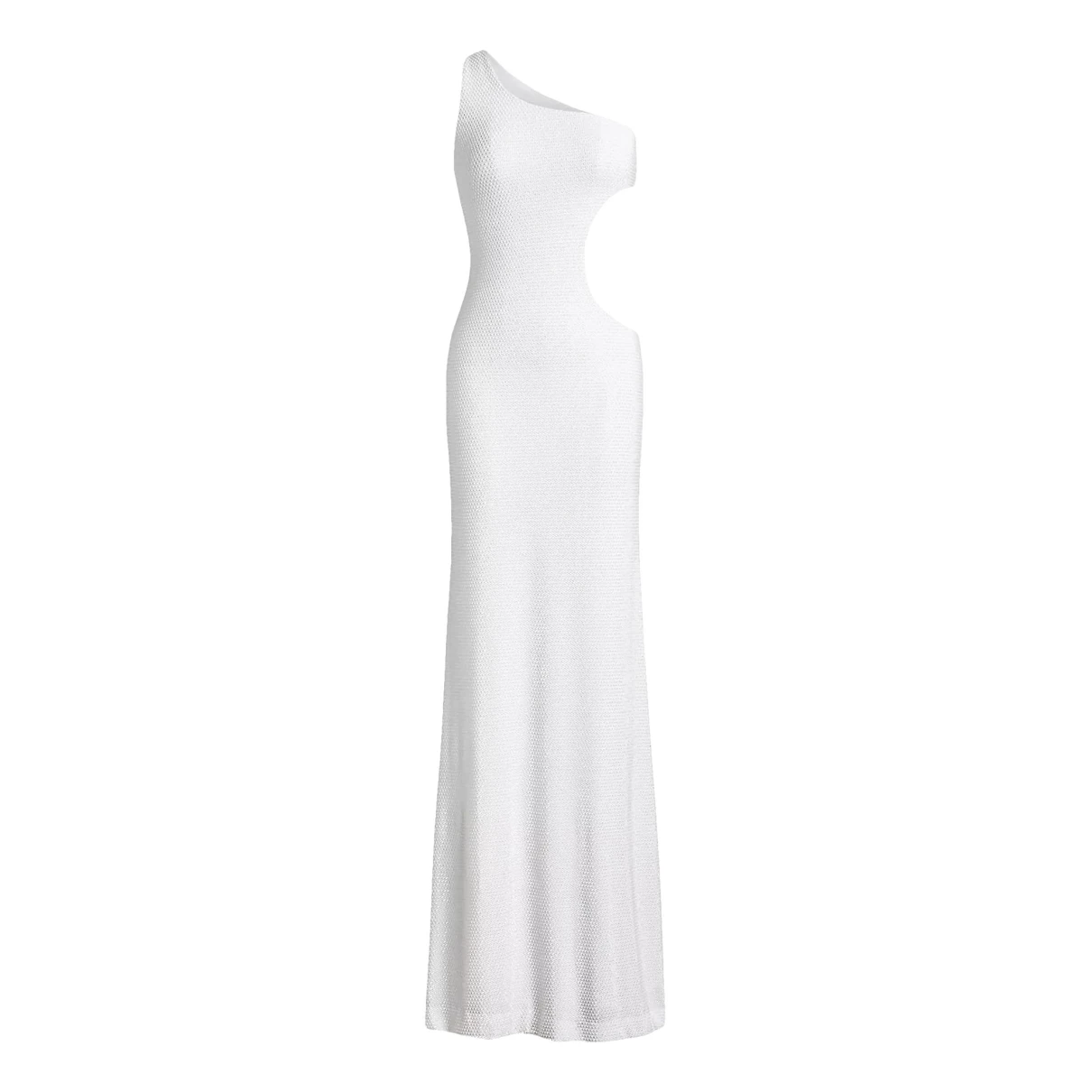 Pre-owned Ralph Lauren Maxi Dress In White
