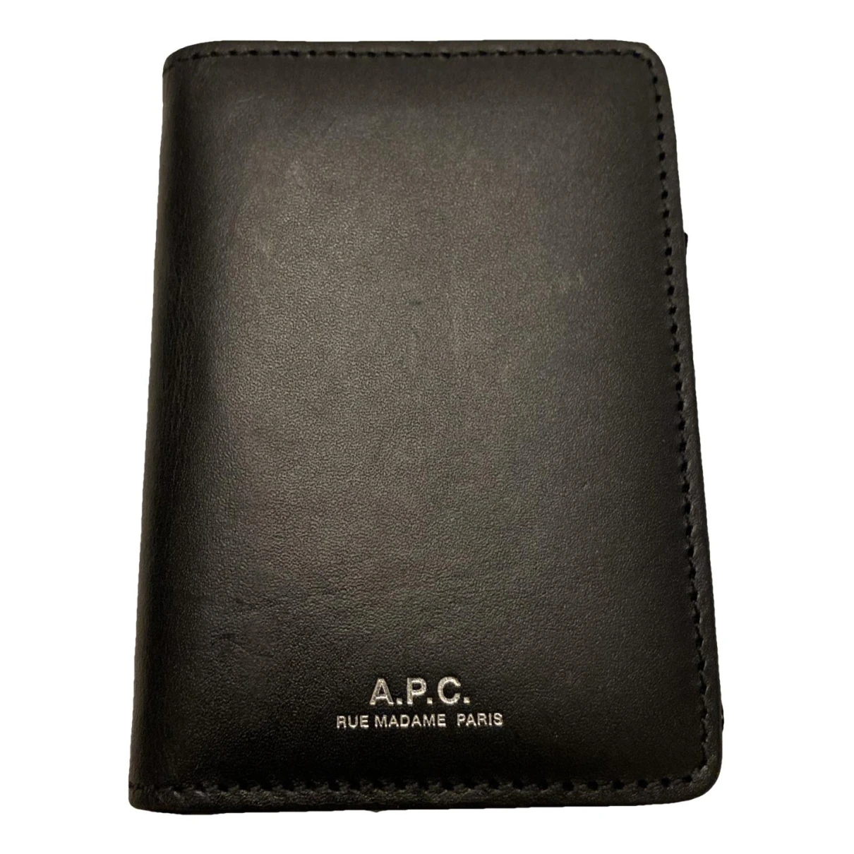 Pre-owned Apc Leather Small Bag In Black
