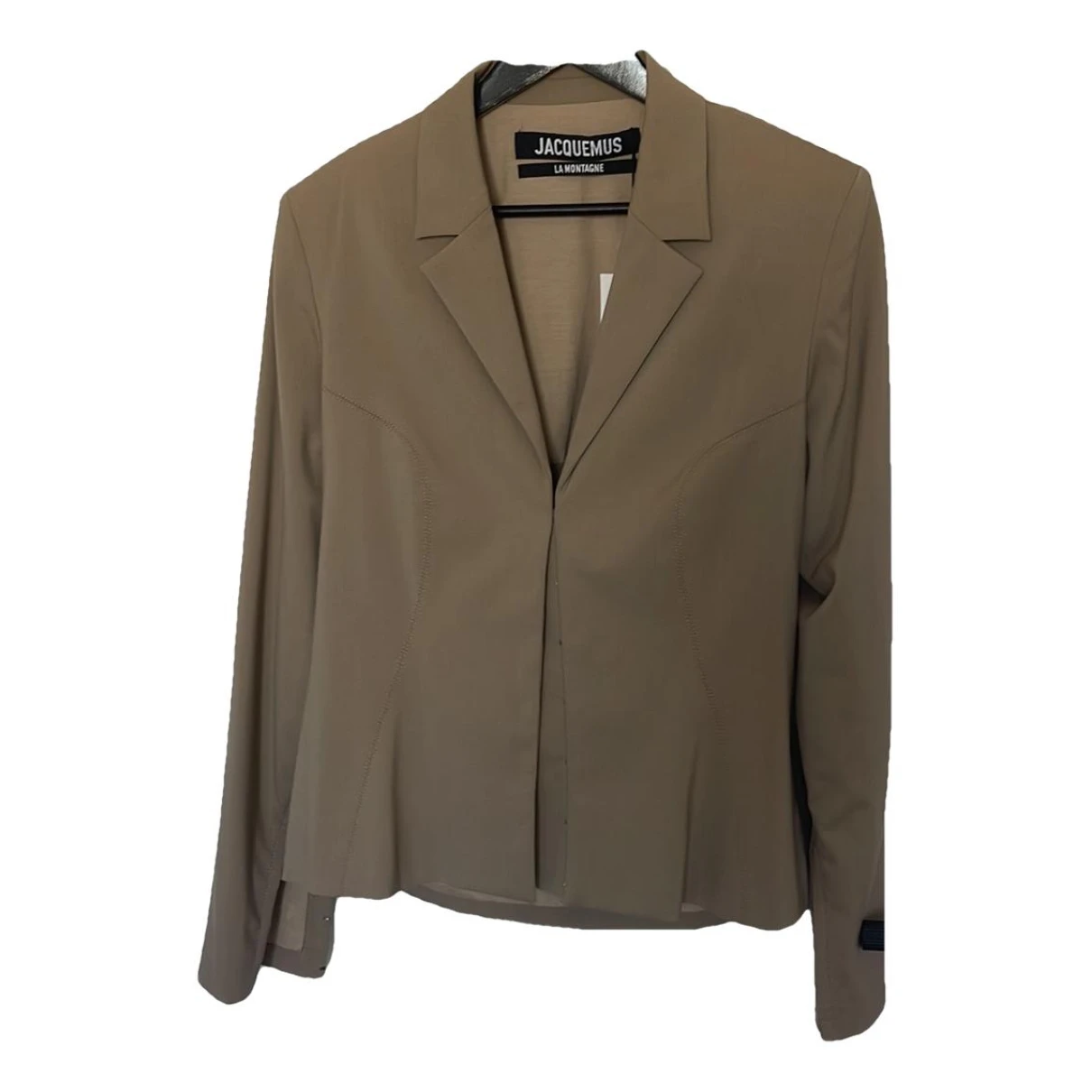 Pre-owned Jacquemus Wool Blazer In Camel