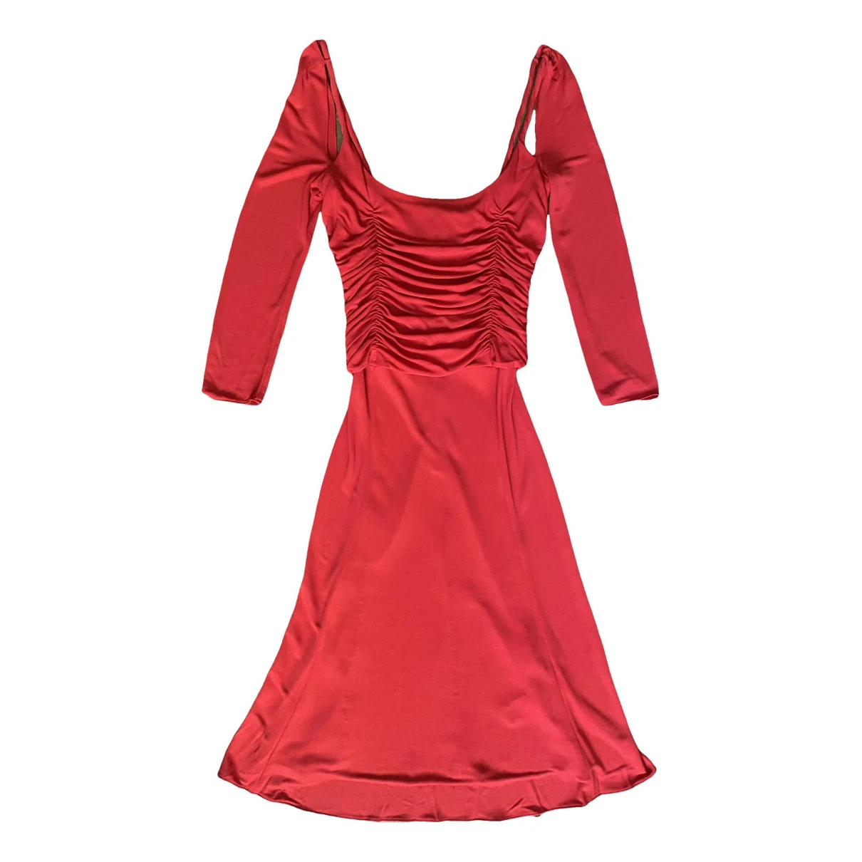 Pre-owned Armani Collezioni Mid-length Dress In Red