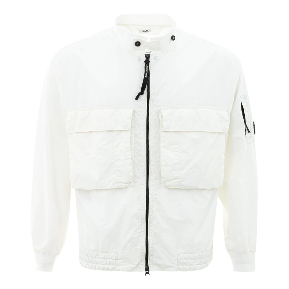 Pre-owned C.p. Company Jacket In White