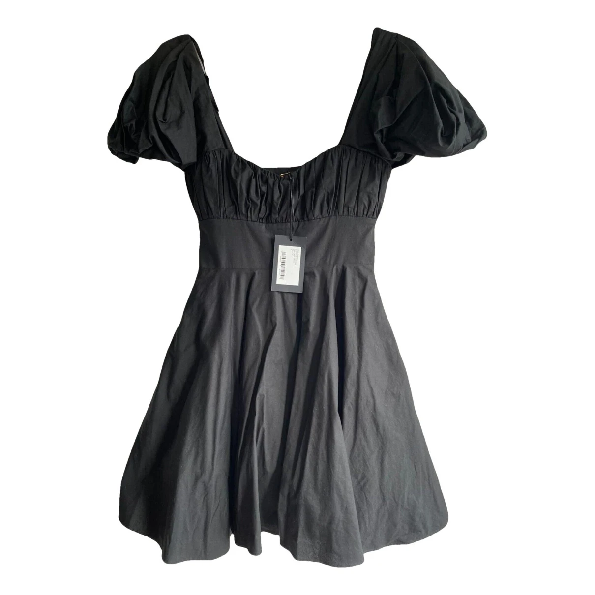 Pre-owned De La Vali Mini Dress In Black
