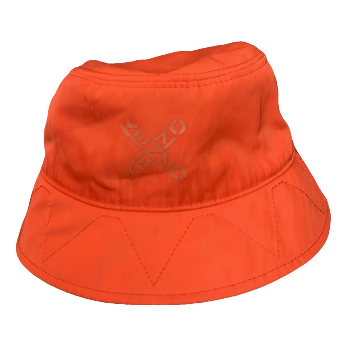 Pre-owned Kenzo Hat In Orange