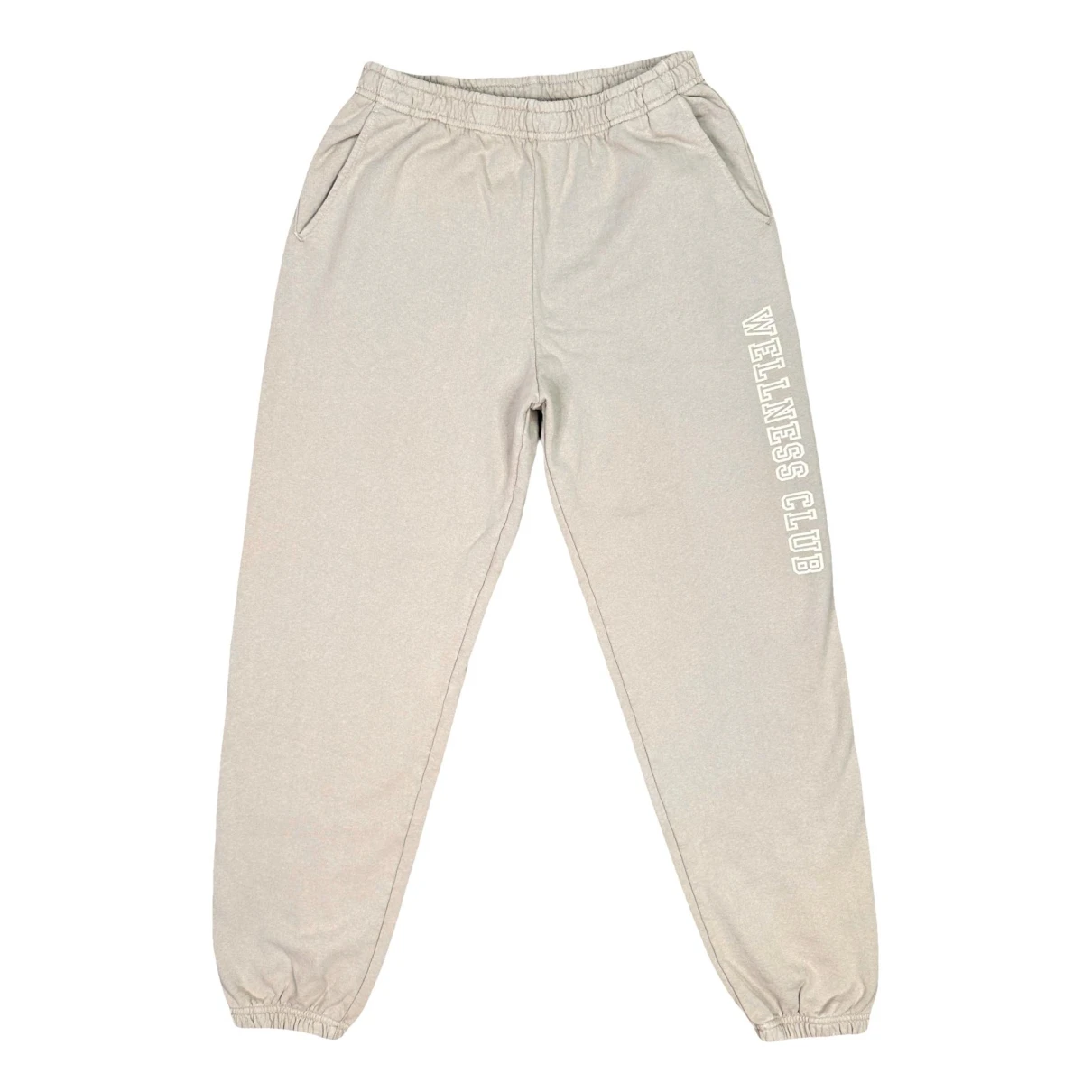 Pre-owned Sporty And Rich Trousers In Beige